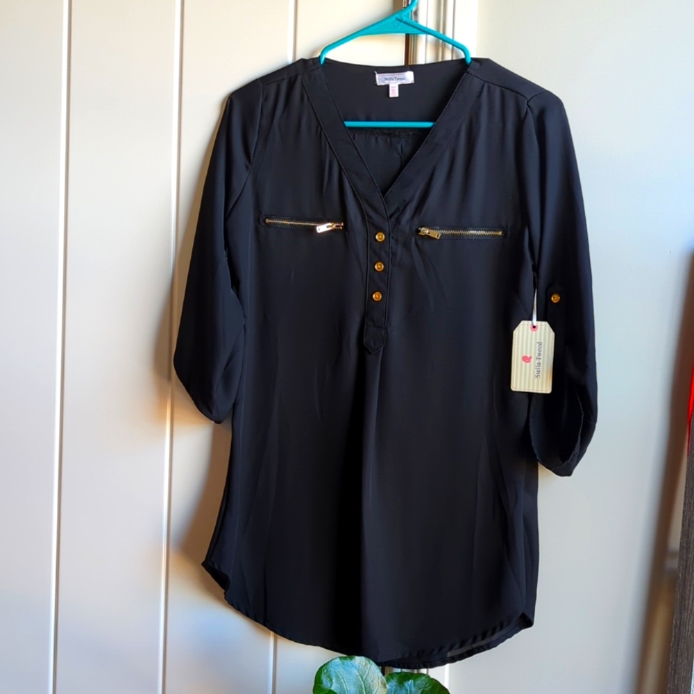 Stella tweed top.